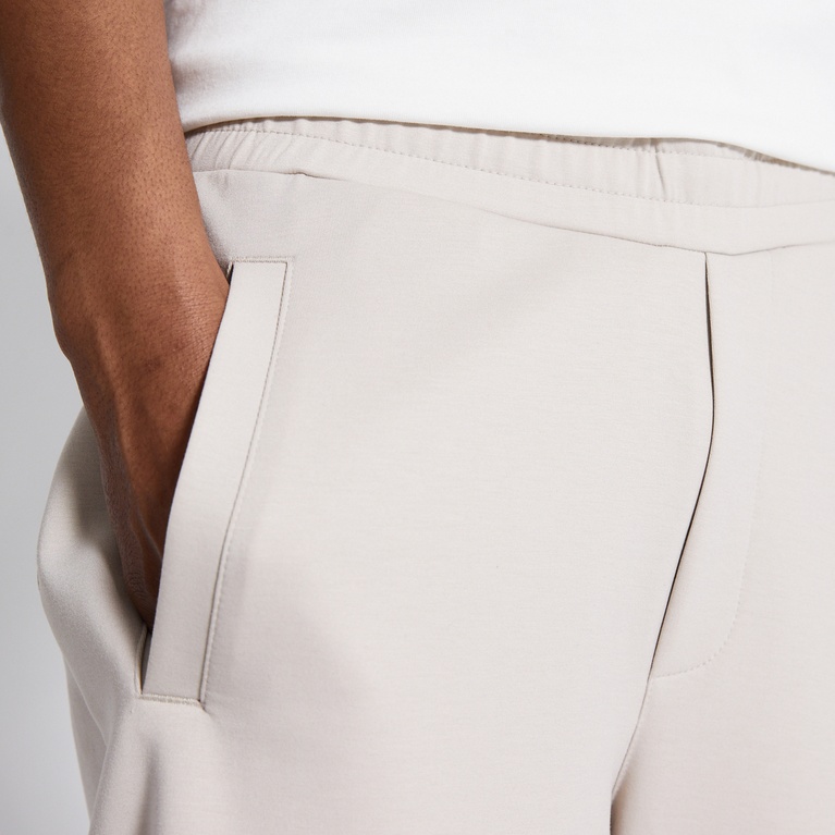 Baggy scuba pants "Coast" Beige